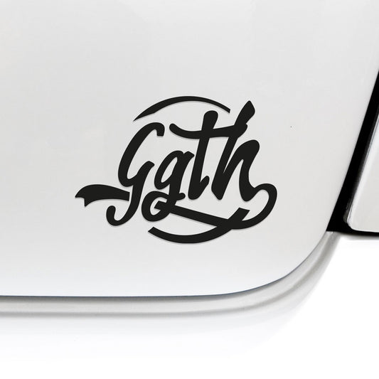 STICKERS GGTH noir