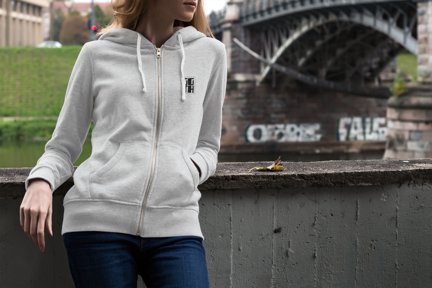 Zip hoodie GGTH Femme